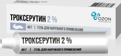 Троксерутин, гель для наружного применения 2% 40 г 1 шт