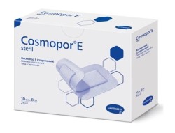 Повязка стерильная самоклеющаяся, Cosmopor E (Космопор Е) р. 10смх8см 1 шт арт. 901020 послеоперационная