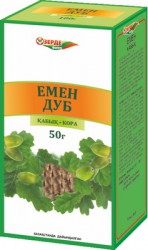 Дуба кора сырье 50 г