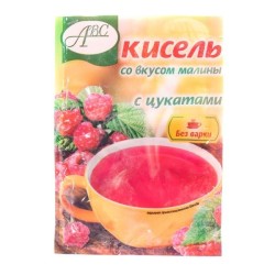Кисель АВС Ягодка со вкусом малины с цукатами 30 г