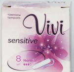 Тампоны, Vivi (Виви) 8 шт нормал