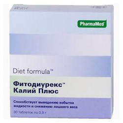 Диет Формула, таблетки 30 шт фитодиуретик калий плюс